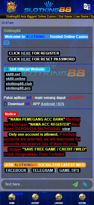 Mamak24 - Slotking88 - Customer Support - mamak247.com