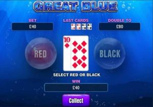 Great Blue Slot - Gamble Feature - Mamak247