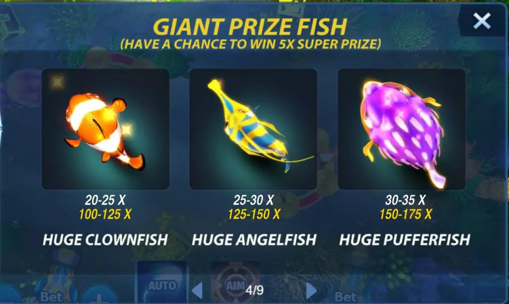 Mamak24 - Mega Fishing - Giant Prize Fish - Mamak247