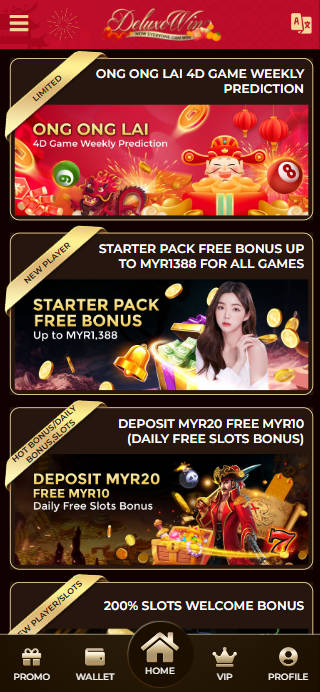 Mamak24 - Deluxewin - Promotion - mamak247.com