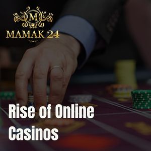 Mamak24 - Mamak24 Rise of Online Casinos - Logo - Mamak247