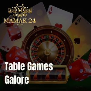 Mamak24 - Mamak24 Table Games Galore - Logo - Mamak247