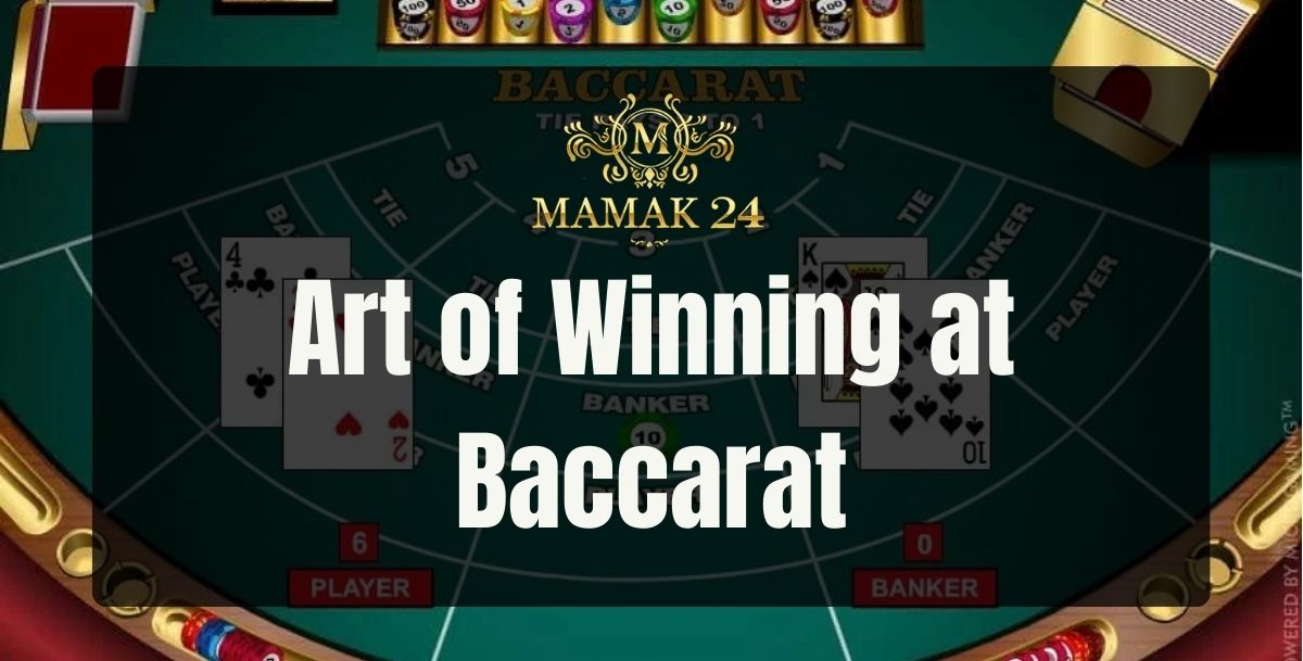 Mamak24 - Mamak24 Art of Winning at Baccarat - Cover - Mamak247