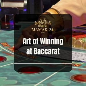 Mamak24 - Mamak24 Art of Winning at Baccarat - Logo - Mamak247