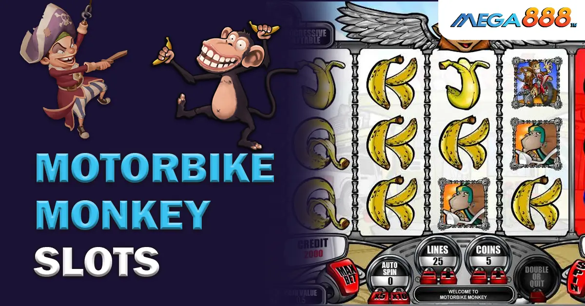 Mamak24 - Motorbike Monkey Slot - Cover - Mamak247
